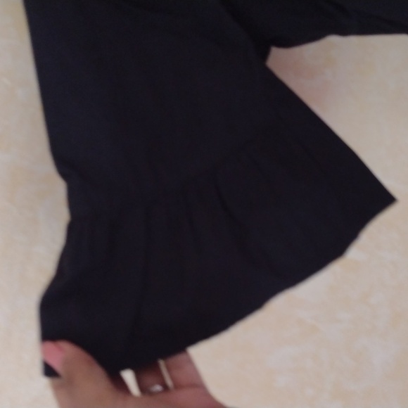 2️⃣ for $20 old navy black cotton dress with scalloped eyelet hem - Picture 4 of 7